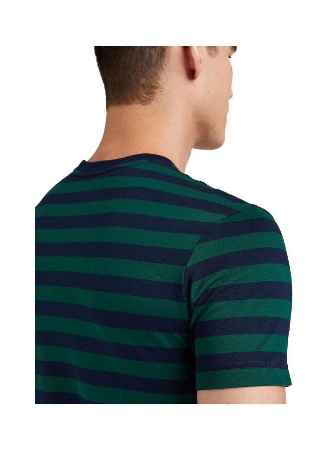 JOCKEY - Jockey 2715 Men Super Combed Cotton Rich Striped Round Neck Half Sleeve T Shirt - Image 1