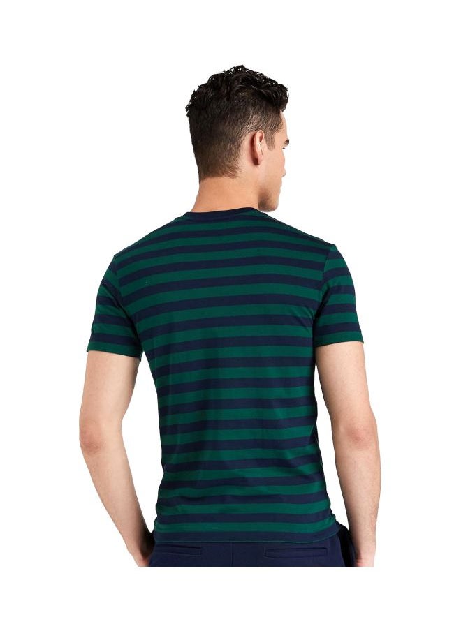 JOCKEY - Jockey 2715 Men Super Combed Cotton Rich Striped Round Neck Half Sleeve T Shirt - Image 1