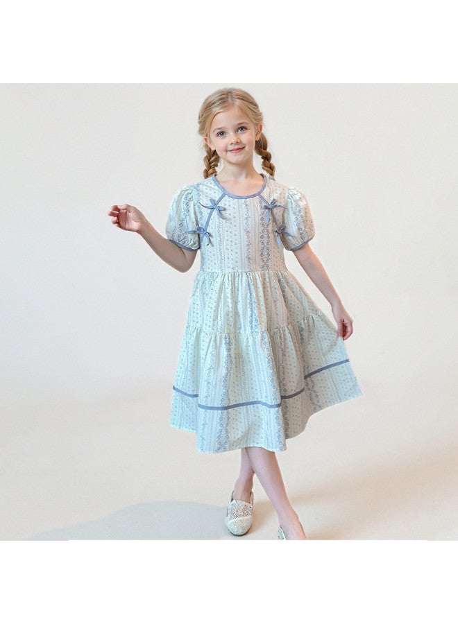 Bumblebee Girls Summer Dresses 2025 New Fashionable Children's Summer Dresses Trendy Princess Dresses For Little Girls - Image 3