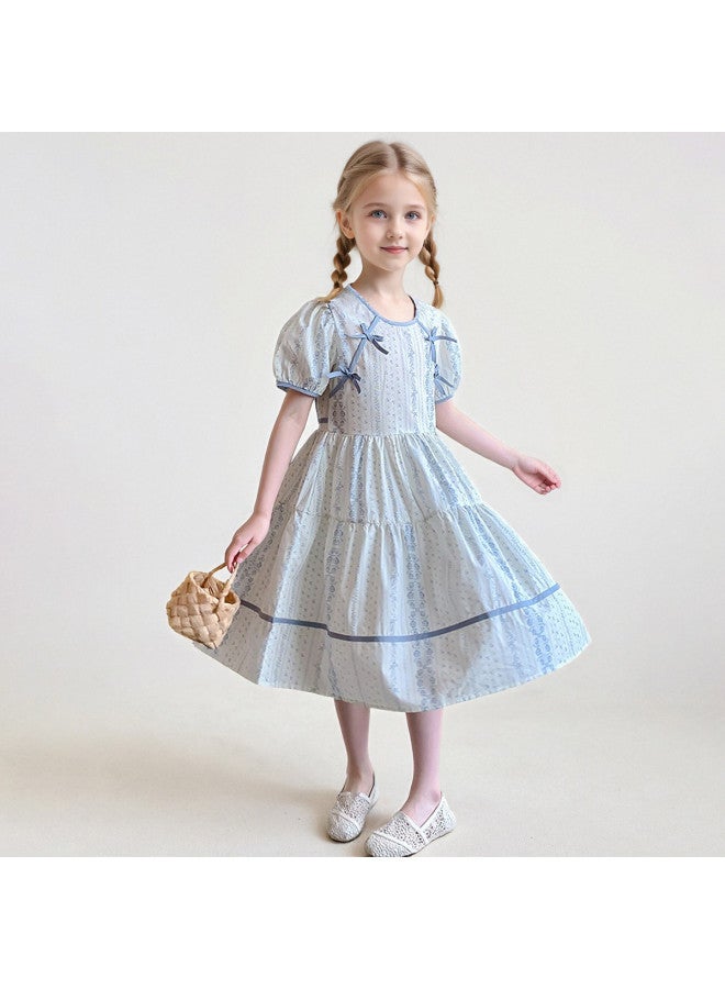 Bumblebee Girls Summer Dresses 2025 New Fashionable Children's Summer Dresses Trendy Princess Dresses For Little Girls - Image 4