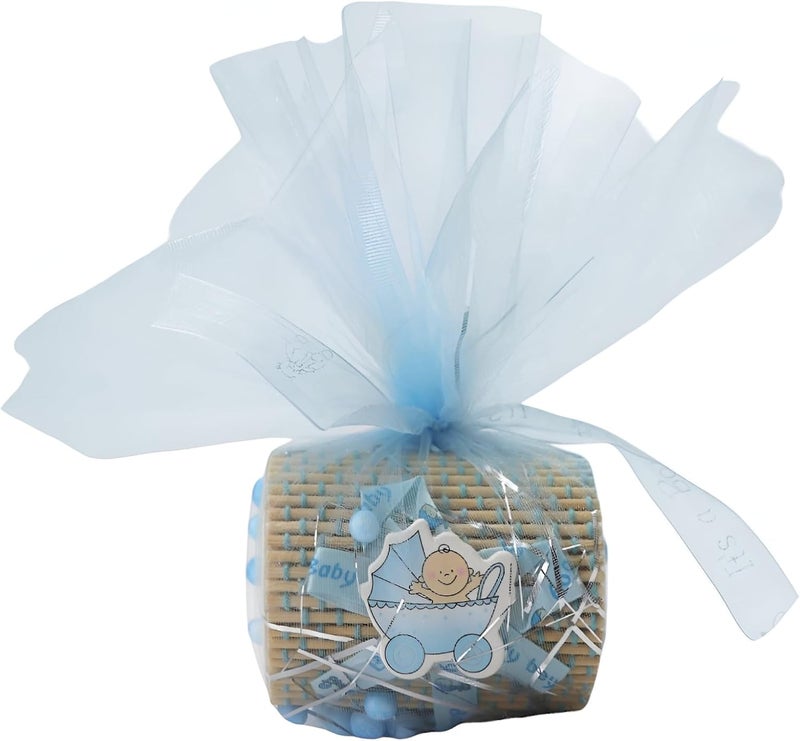 Gift Set For Baby Shower Shape Box For Boys-Baby Blue - Image 1
