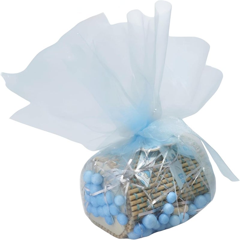 Gift Set For Baby Shower Shape Box For Boys-Baby Blue - Image 2