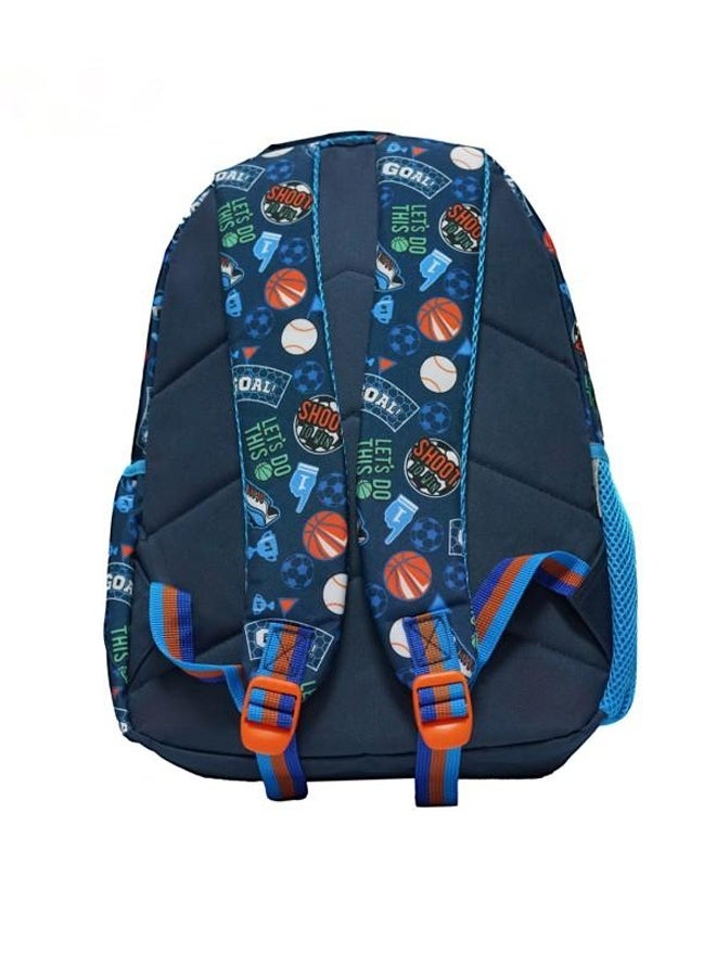 Riolio 3-Piece Soccer Backpack Set for Kids (Age 6–12) – Includes School Bag, Insulated Lunch Bag & Pencil Case  - Image 3