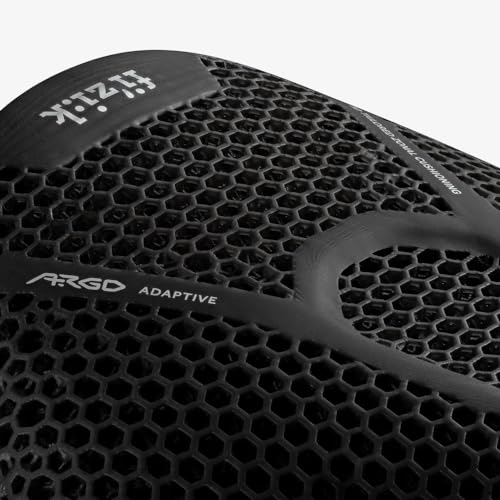 Fizik مقعد دراجة فيزيك فينتو أرجو R3 القابل للتكيف، مطبوع بتقنية 3D، ذو أنف قصير، أسود، 150 مم - Image 2