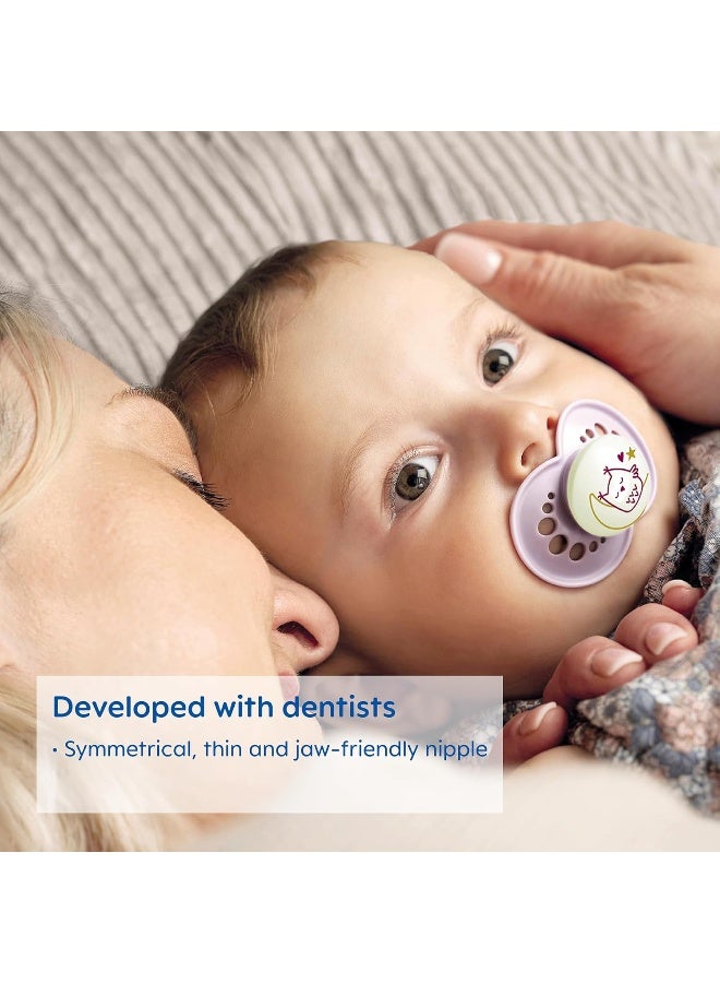 MAM Original + Night 4-Pack, 6+M, Boy - Image 3