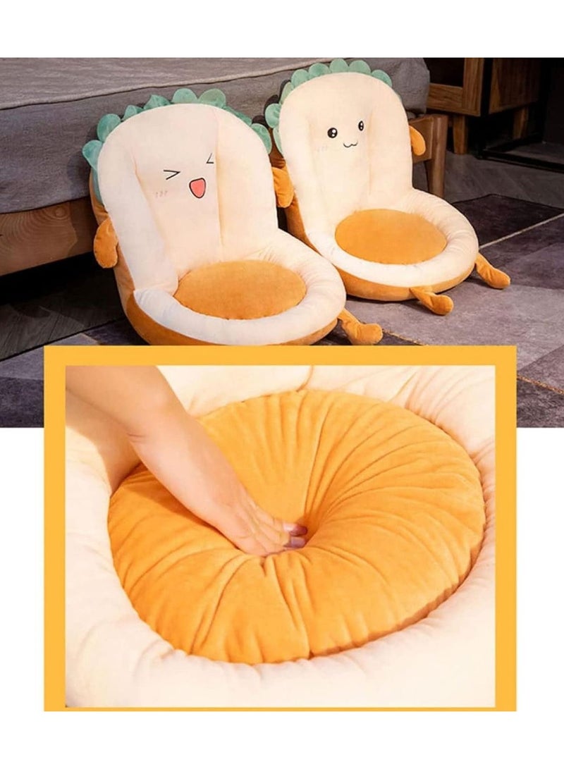 DubaiGallery "Chair cushions cute bread shape plush seat stuffed soft bread home chair tatami floor animal bread seat gift "  - Image 3