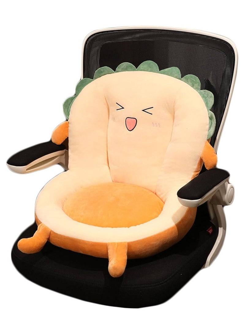 DubaiGallery "Chair cushions cute bread shape plush seat stuffed soft bread home chair tatami floor animal bread seat gift "  - Image 4