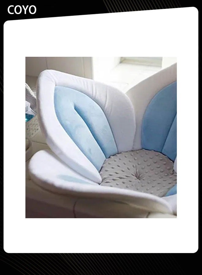 COYO Baby Bath Seat for Sink Newborn Bathtub Folding Blooming Sunflower Bathroom Bath Tub Premium Baby Bathtub Newborn and Baby Essentials, Baby Gift Fits Most Sink - Image 4