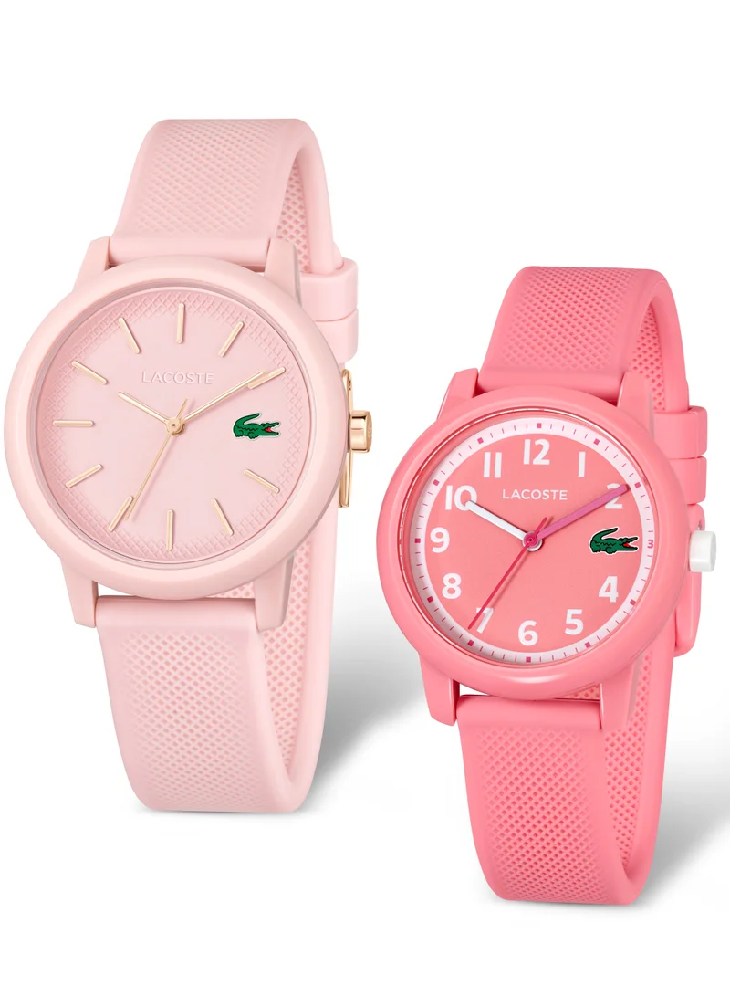 Pink TR90 Quartz Basic Watch
