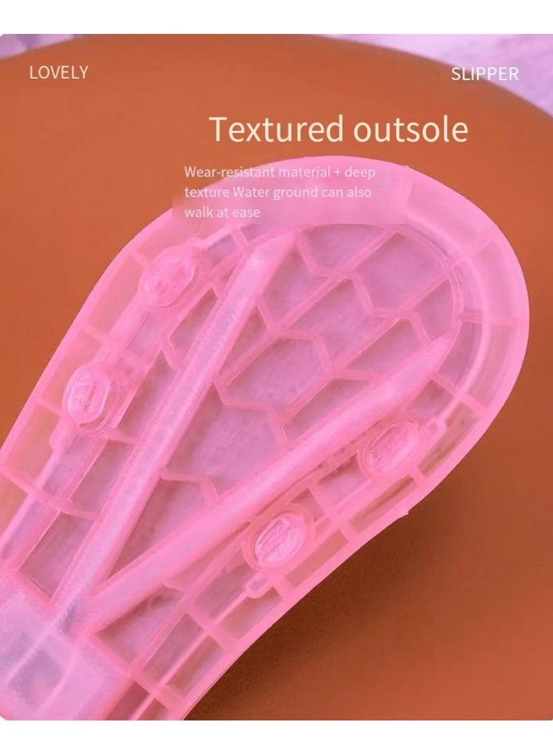 Children's slippers with soft sole, anti slip and luminous sandals, boys' and girls' garden shoes  - Image 3