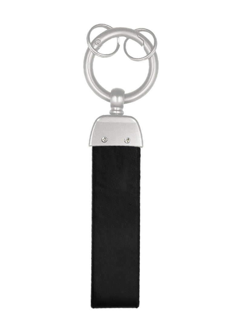 Mercedes-Benz - Car Key Chain Super Finish Metal Ring Leather Strap Keychain MERCEDES-BENZ - Image 1