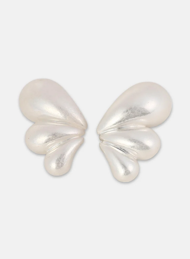 Sohi  Women's The Puffy Teardrop Shaped Drop Earrings for Women | Best Price UAE