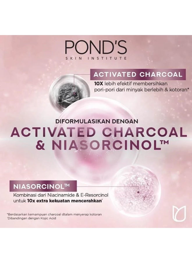 PONDS Bright Miracle Ultimate Oil Control Activated Charcoal Facial Foam 100 g - Image 3