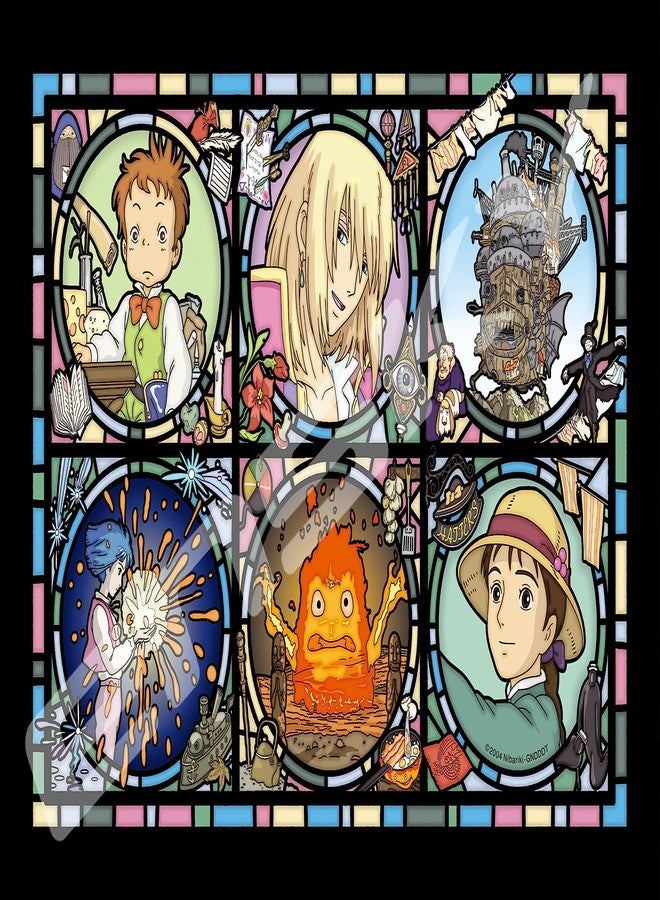 Ensky - Howl's Moving Castle - The Magical Castle, Art Crystal Jigsaw Puzzle (208-AC27) - Image 1