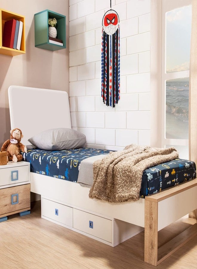 Alynsehom Dream Catcher Handmade Dreamcatcher Room Nursery Decor for Girls Boys Kids Bedroom Baby Room Party Children Playroom Dorm Decoration Wall Hanging Ornament Craft Gift (Spider) - Image 3