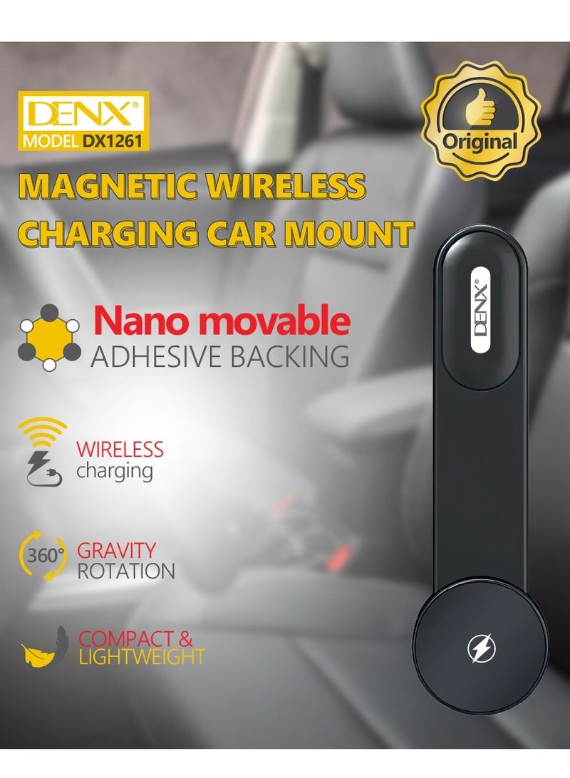 Denx DX1261 - Magnetic Bracket with Wireless charger  - Image 1