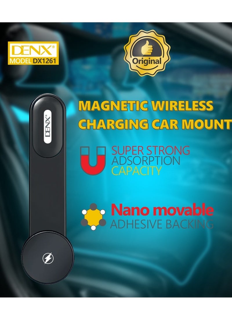 Denx DX1261 - Magnetic Bracket with Wireless charger  - Image 3