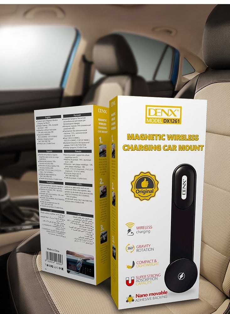 Denx DX1261 - Magnetic Bracket with Wireless charger  - Image 4