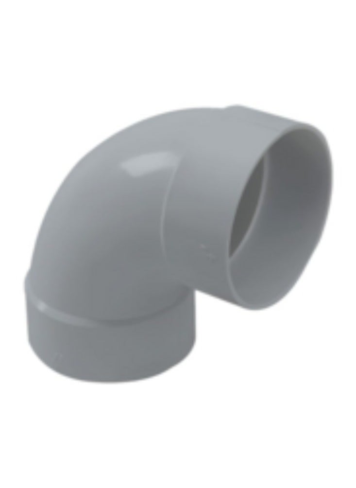 KNP - KNP Elbow UPVC Pipe Fitting (6 Inch) is designed to create a 90-degree angle in large UPVC pipe systems, allowing for smooth and efficient direction changes. - Image 1