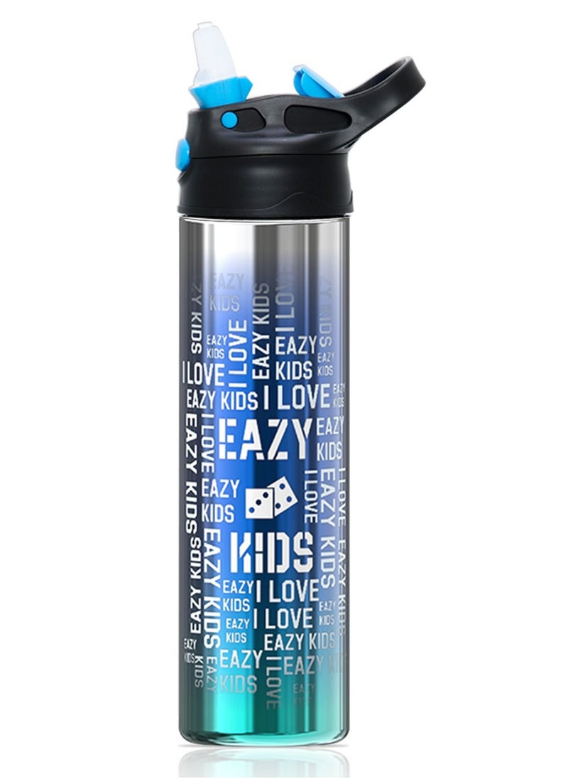 Eazy Kids زجاجة مياه من الفولاذ المقاوم للصدأ بجدار مزدوج من إيزي كيدز بسعة 530 مل  - Image 1