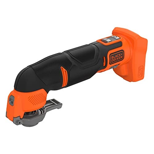 BLACK+DECKER BLACK + DECKER 20V MAX Oscillating Tool, MultiTool, 6-speed, Tool Only (BDCOS20B) - Image 3