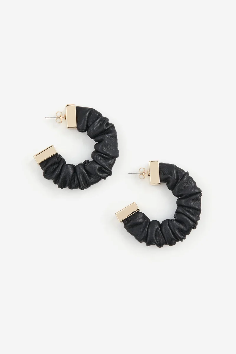 H&M Coated Hoop Earrings