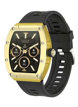 Spectrum Ladies Smart watch / Built-in Microphone & Speaker / Music Playback / Quick Menu Navigation / Built-in Games / Reminders / Single-Chip BT & Calling / Built-in Calculator / Up to 6 Days Bluetooth Connected - Black/Gold - pzsku/ZD233D3C59DE25BE23582Z/45/_/1738142079/17f53263-af5b-4a3e-9fd0-45d5e7dcdec0