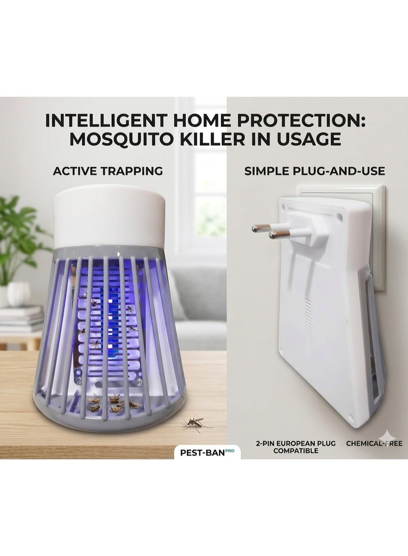 LED UV Mosquito Killer – Plug-in Insect Trap Lamp for Bedroom, Living Room & Travel - Image 5