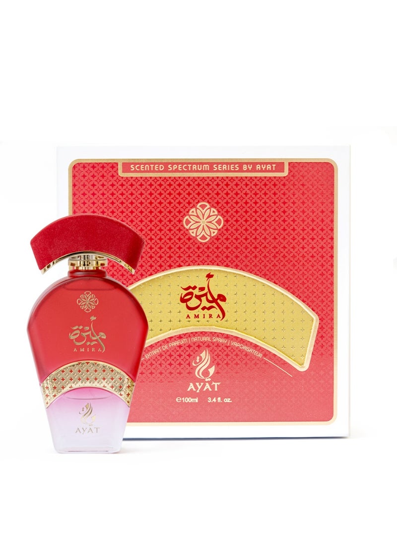 Ayat Perfumes Scented Spectrum Amira – Eau de Parfum 100ml – Oriental Floral Musk – Long Lasting Unisex Perfume Made in Dubai - Image 2