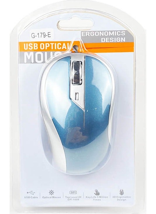 Ergonomic USB Optical Wired Mouse 1000 DPI - pzsku/ZD233E8F04D9A35CE085CZ/45/_/1730722708/54aa6501-bd9c-47b5-a69e-1adc7dec7028