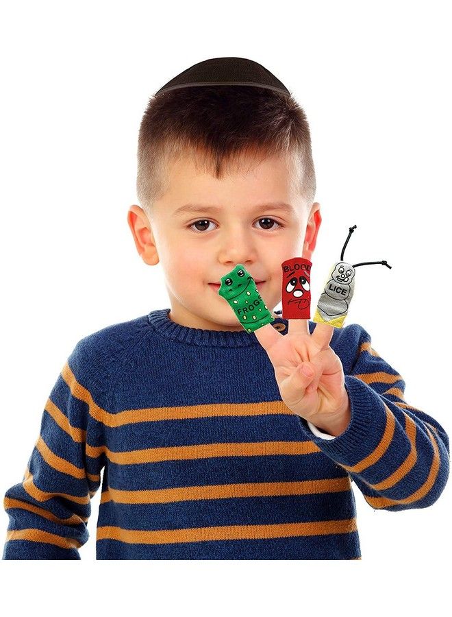 Rite Lite Ten Plague Finger Puppets For Story Time, Education, Passover, And Party Favors Passover Gifts - Image 3