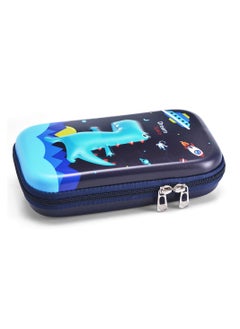 Eazy Kids Eazy Kids Dinosaur XL Pencil Case-Blue  - Image 3