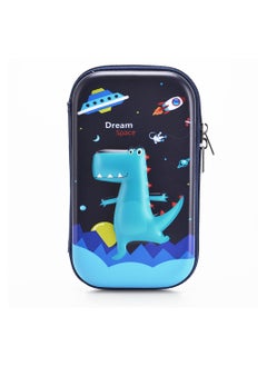Eazy Kids Eazy Kids Dinosaur XL Pencil Case-Blue  - Image 1