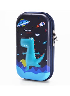 Eazy Kids Eazy Kids Dinosaur XL Pencil Case-Blue  - Image 2