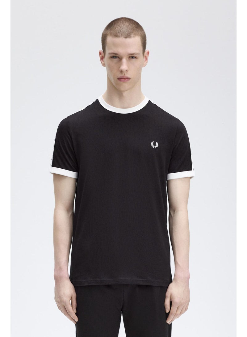 FRED PERRY Taped Ringer T-Shirt  - Image 1