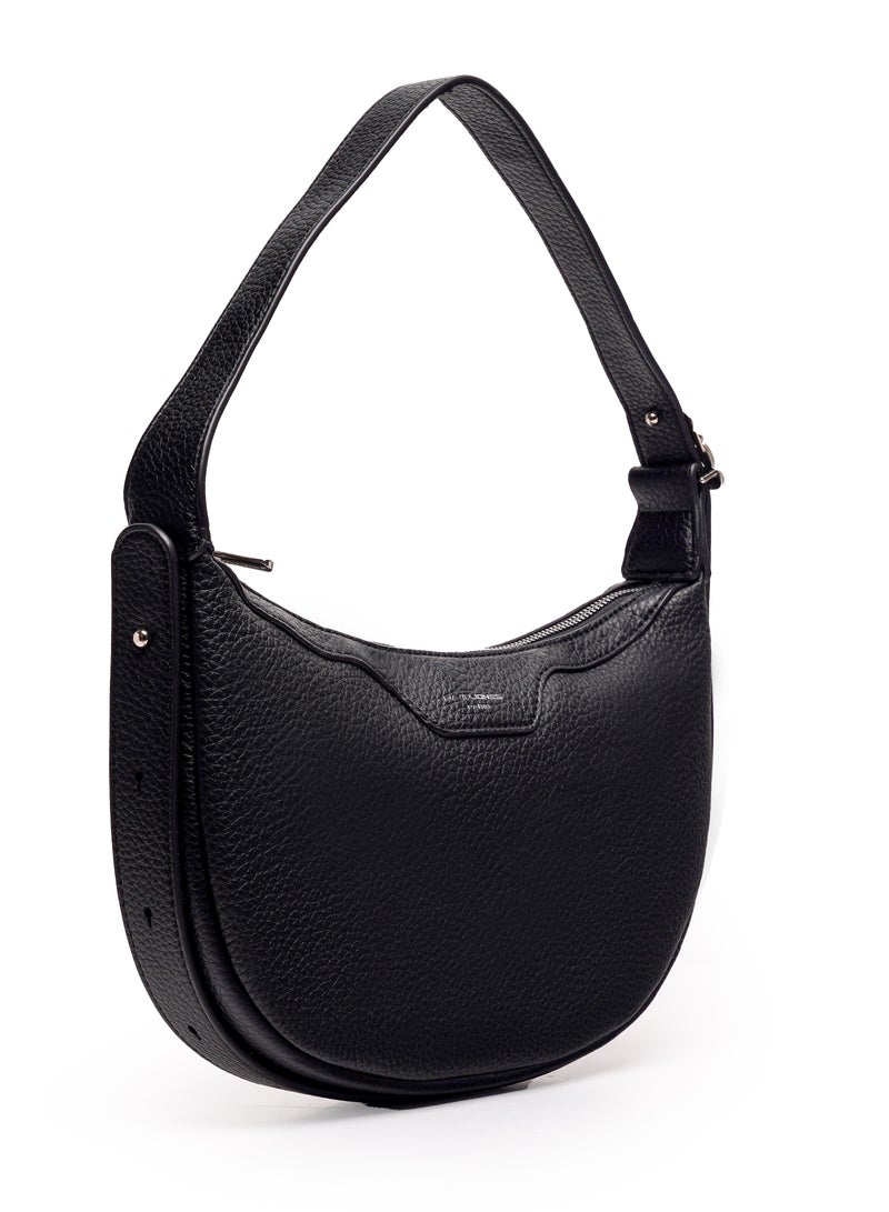David Jones- Easy to Style Faux PVC leather for All week- Everyday Minimal Moon Bag for Women model cm6916A- A complete trendy delicate moon bag - Image 1