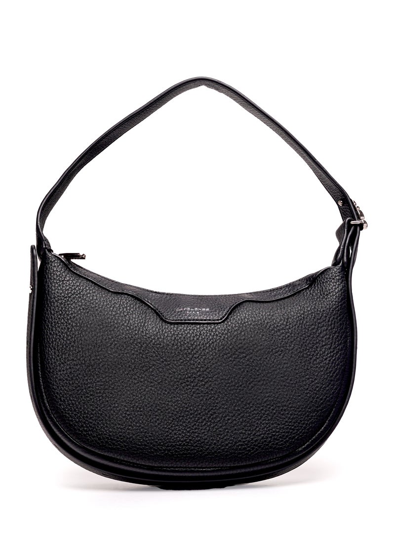 David Jones- Easy to Style Faux PVC leather for All week- Everyday Minimal Moon Bag for Women model cm6916A- A complete trendy delicate moon bag - Image 2