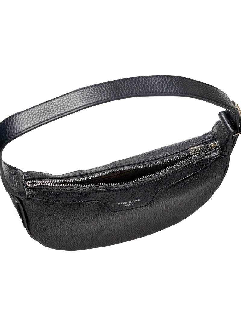 David Jones- Easy to Style Faux PVC leather for All week- Everyday Minimal Moon Bag for Women model cm6916A- A complete trendy delicate moon bag - Image 3