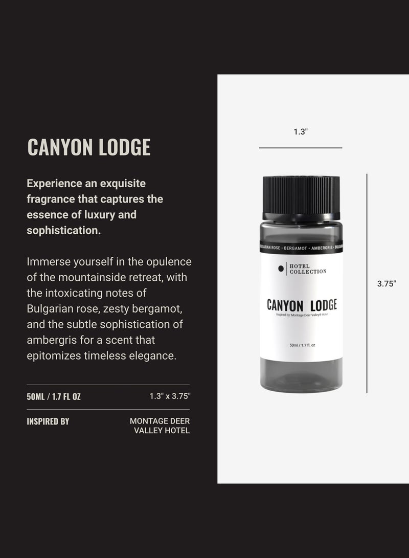 Hotel Collection Canyon Lodge Fragrance Oil Blend - Hotel Inspired for Luxury Essential Oil Diffusers - Aromatherapy Scent Diffuser Oil - Bulgarian Rose, Bergamot, and Ambergris - Image 3