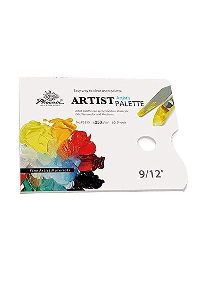 فينيكس أرتست باليت 10 ورقات