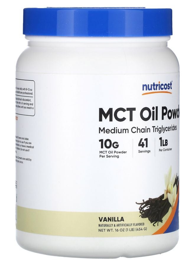 Nutricost MCT Oil Powder Vanilla 16 oz (454 g) - Image 2