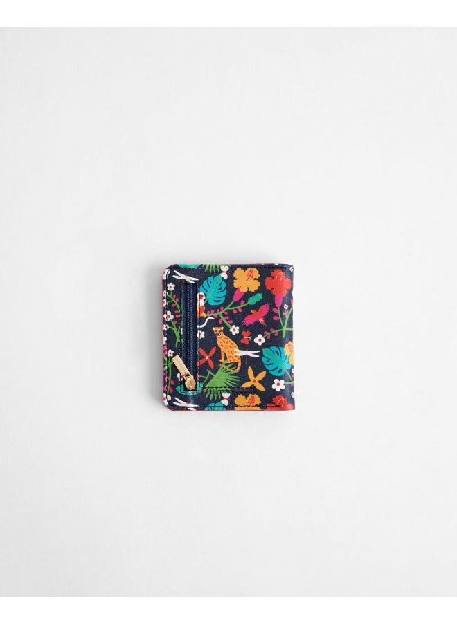 Chumbak Chumbak Women's Polyurethane Madagascar Tales Mini Wallet (Blue), Blue, S, Classic  - Image 4
