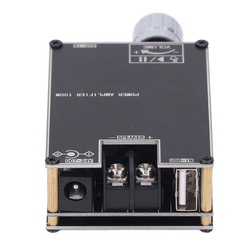 100W Single Channel Sound Amplifier Board Module with USB Bluetooth Inputs for Home Office - Image 5