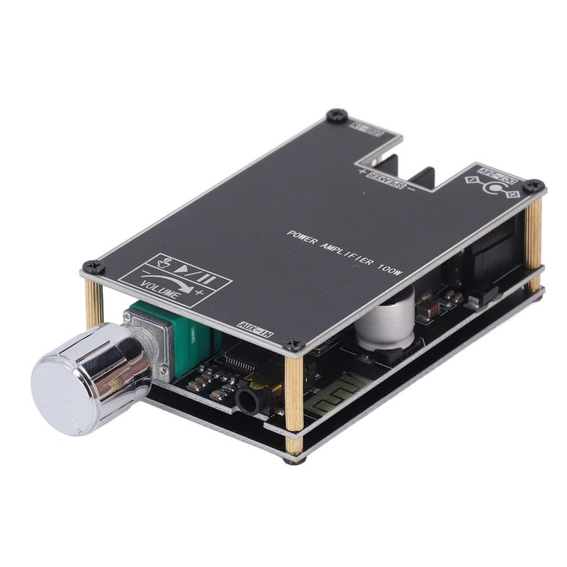 100W Single Channel Sound Amplifier Board Module with USB Bluetooth Inputs for Home Office - Image 4