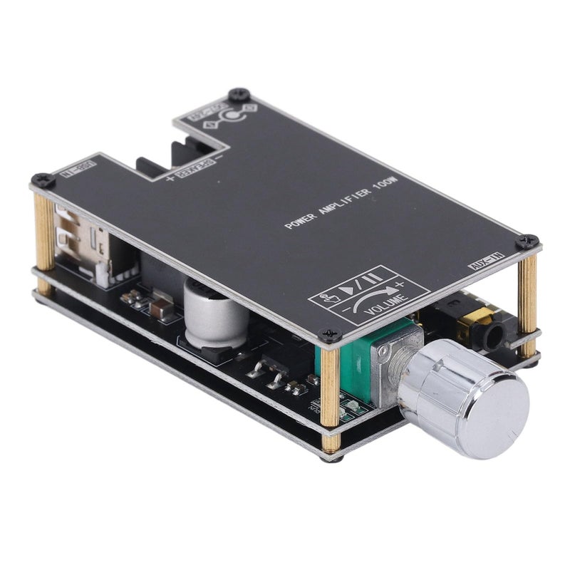 100W Single Channel Sound Amplifier Board Module with USB Bluetooth Inputs for Home Office - Image 3