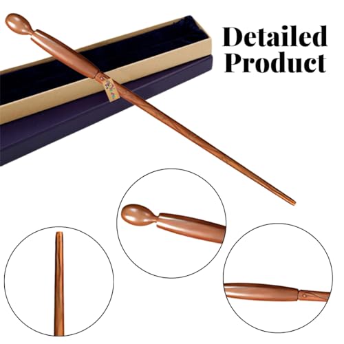 Western Era Handcrafted Classic Normal Death Eater “The Chosen One Potter Magic Wand | Wizard Collectible Stick | Cosplay Accessory (34 CMs Length) - Image 5