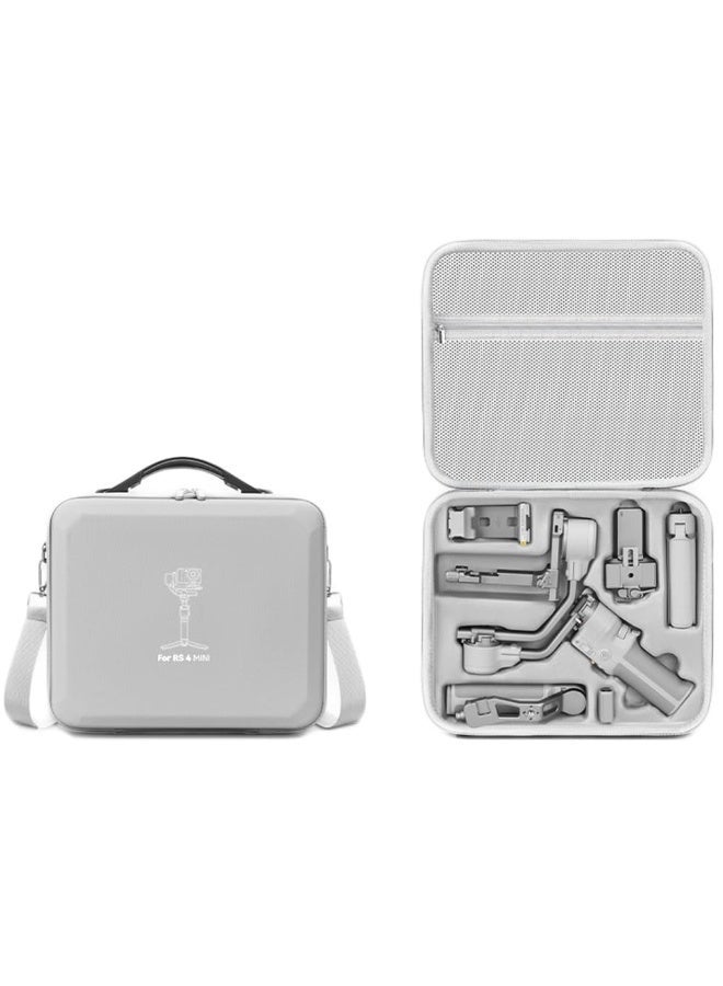 لـ DJI RS 4 Mini Case ، كيس الكتف المحمول للتخزين المقاوم للماء قضية حمل السفر الصلبة لـ DJI Ronin RS 4 Mini 3-Axis Gimbal Stabler والاكسسوارات - Image 1