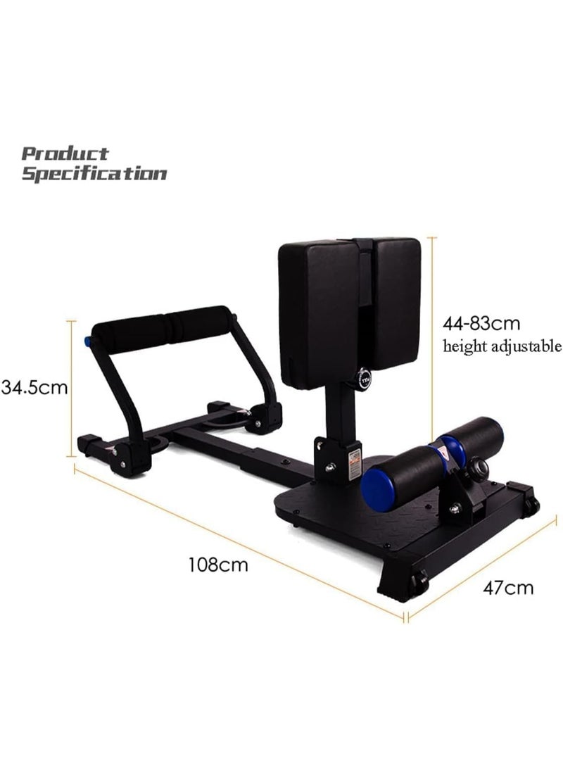 GymFit Leg Exercise Machine, Deluxe Multi-Function Deep Sissy Squat Machine, Home Gym Workout Station Hip Thrust Machine for Women & Men - Image 3