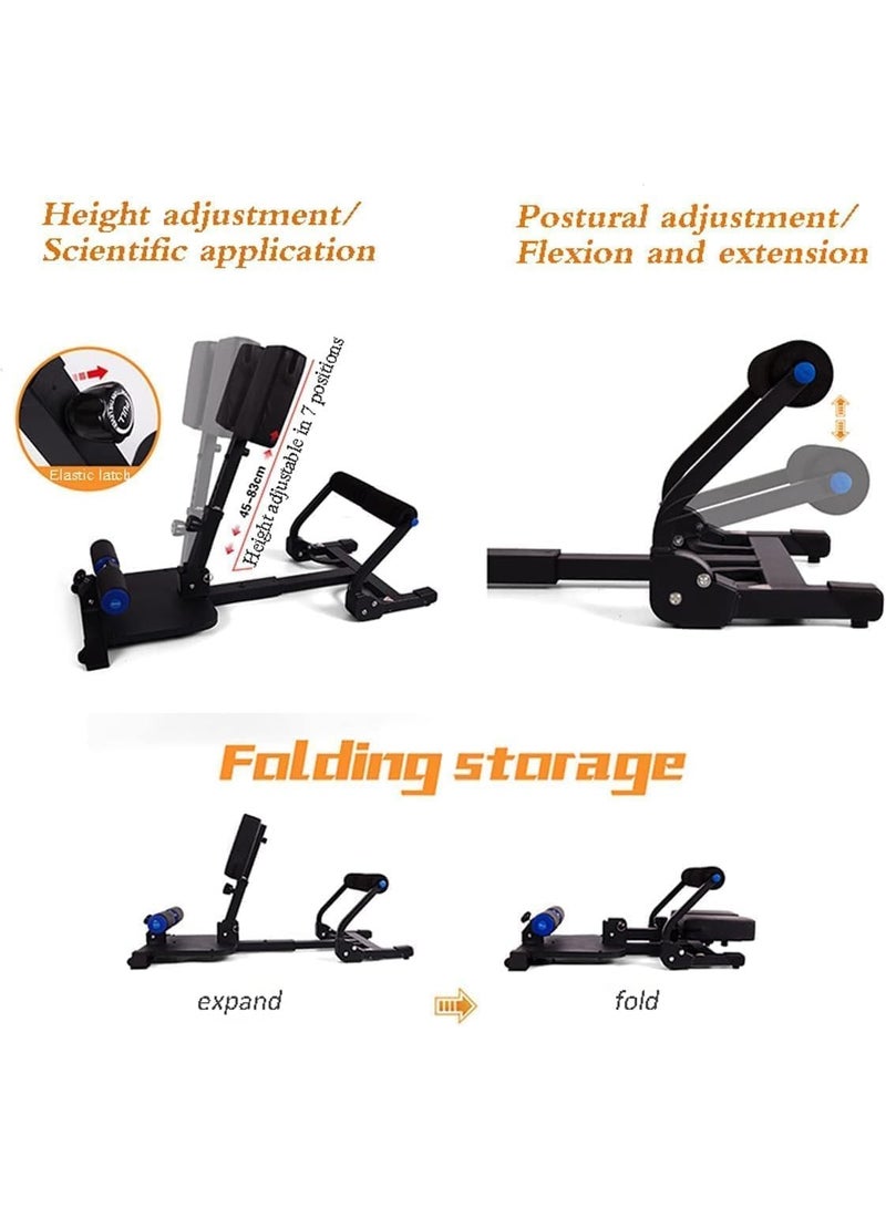 GymFit Leg Exercise Machine, Deluxe Multi-Function Deep Sissy Squat Machine, Home Gym Workout Station Hip Thrust Machine for Women & Men - Image 5