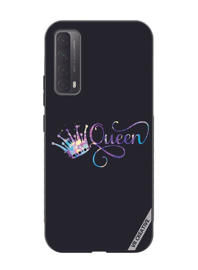 VR CREATIVE Protective Case Cover For Huawei Y7a Queen Design Multicolour - Image 1